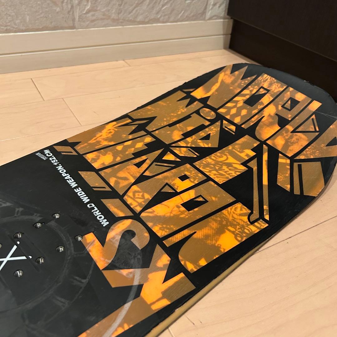 【人気】 K2 WWW 152cm スノーボード 板