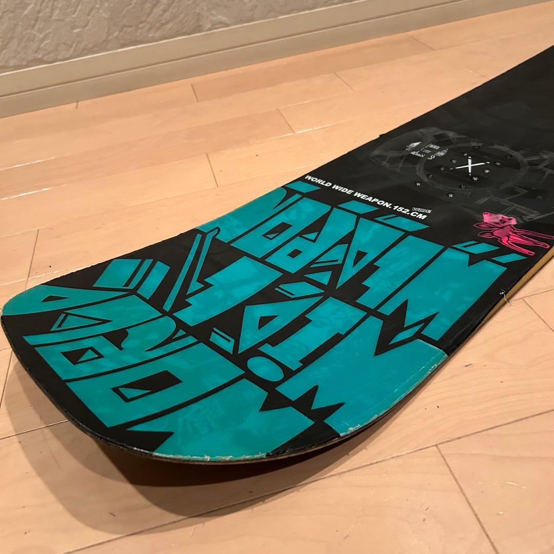 【人気】 K2 WWW 152cm スノーボード 板