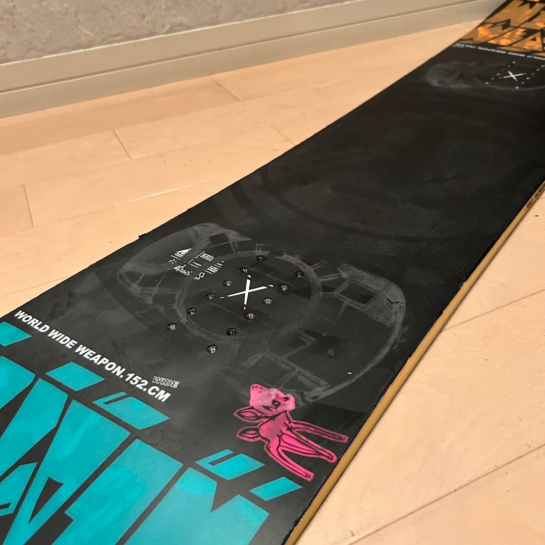 【人気】 K2 WWW 152cm スノーボード 板