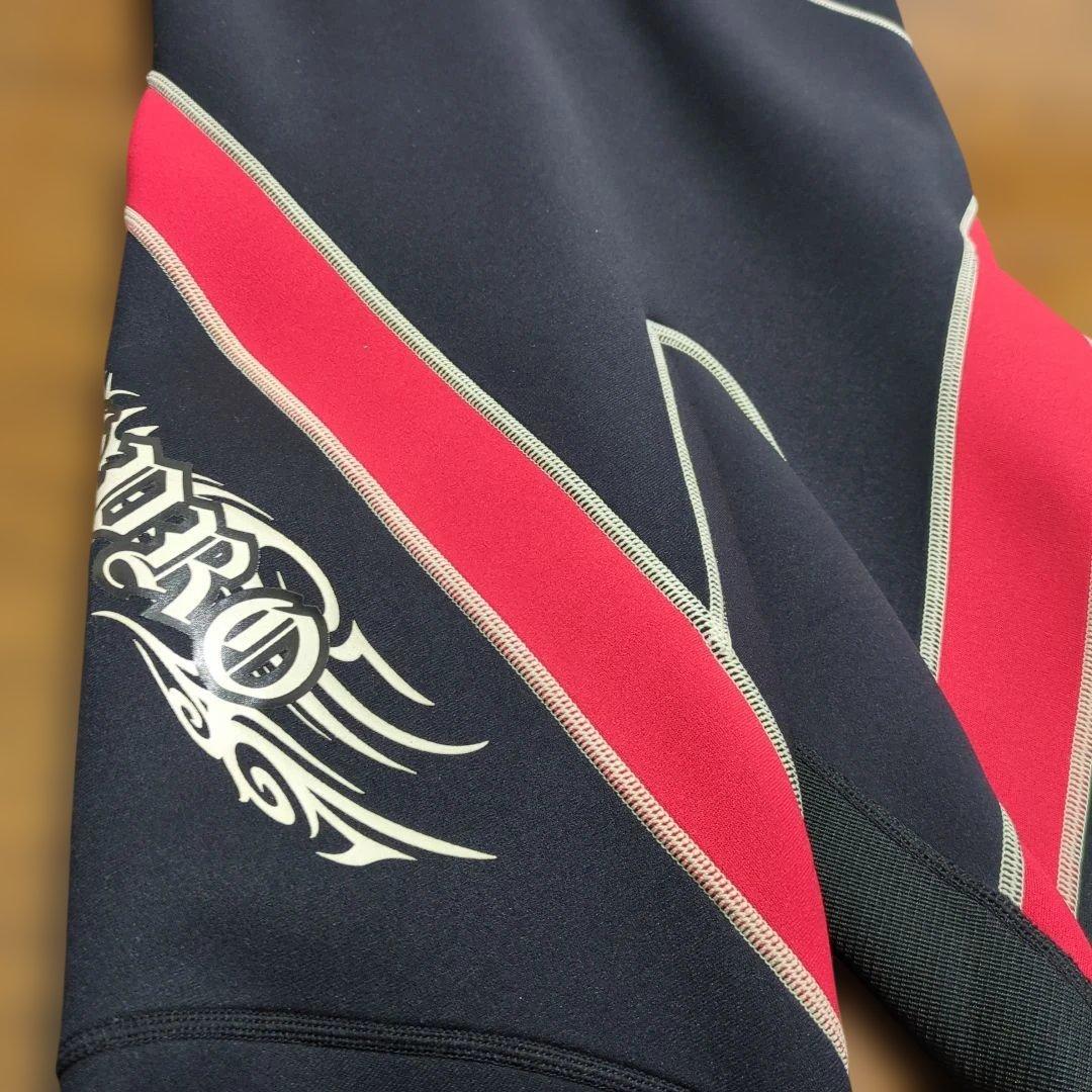 ウェットスーツ　ジパソン　ZIPATHONG　赤黒　メンズ　ジェットスキー用