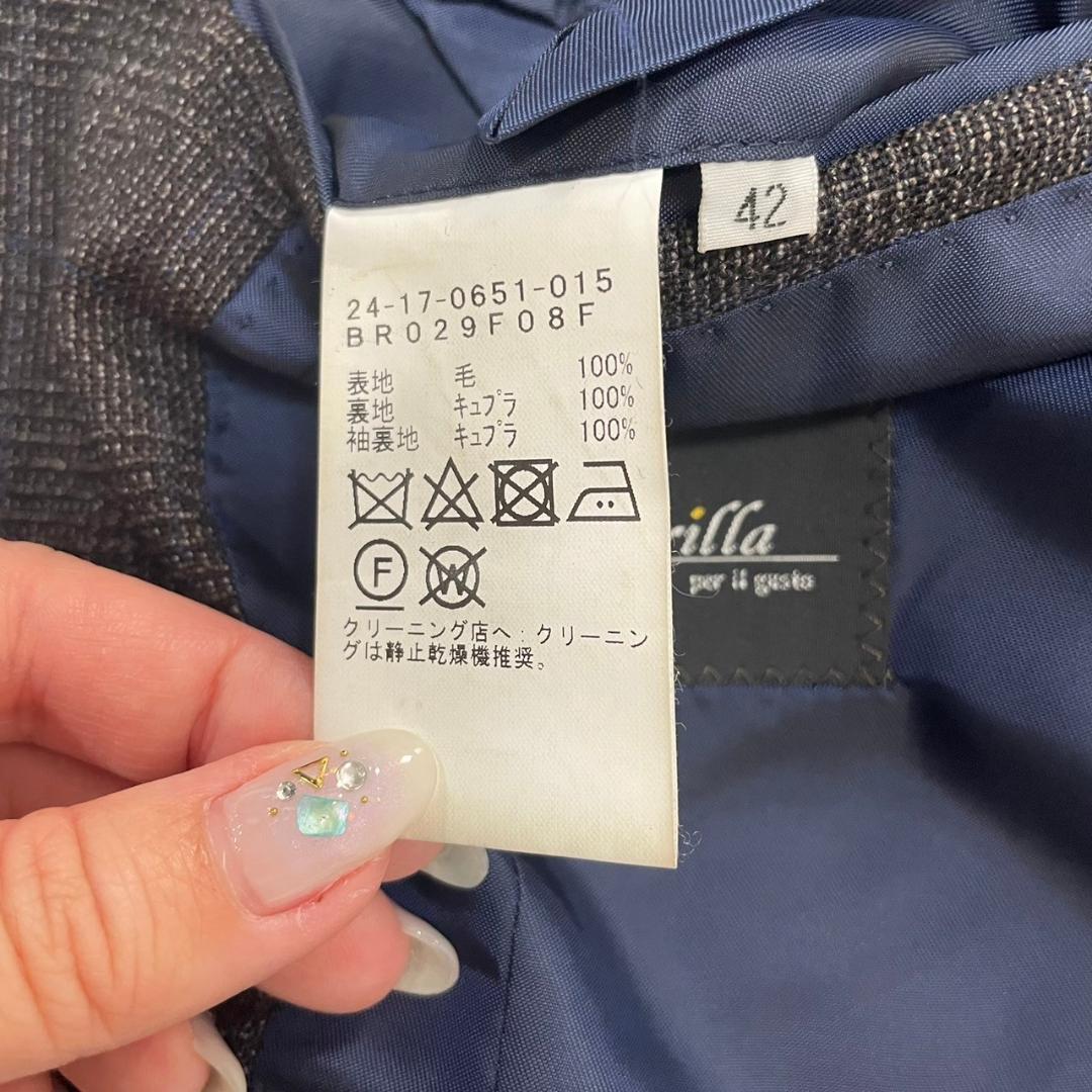 美品 Brilla Ermenegildo Zegna スーツ セットアップ