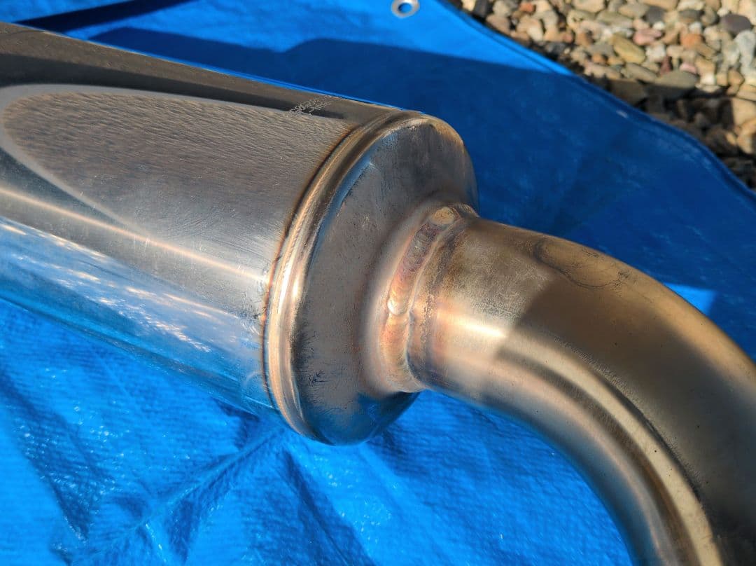 ガナドールマフラー　ランドクルーザープラド150系後期ディーゼル　GVE-044