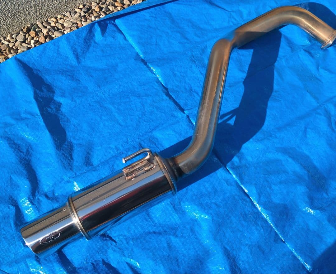 ガナドールマフラー　ランドクルーザープラド150系後期ディーゼル　GVE-044