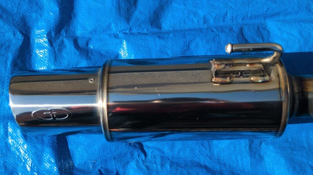 ガナドールマフラー　ランドクルーザープラド150系後期ディーゼル　GVE-044