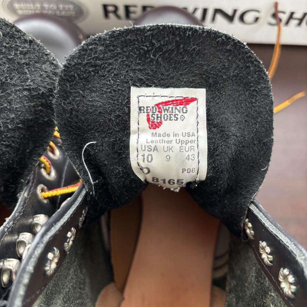 REDWING レッドウィング 6インチ クラシックラウンド ブラック 8165