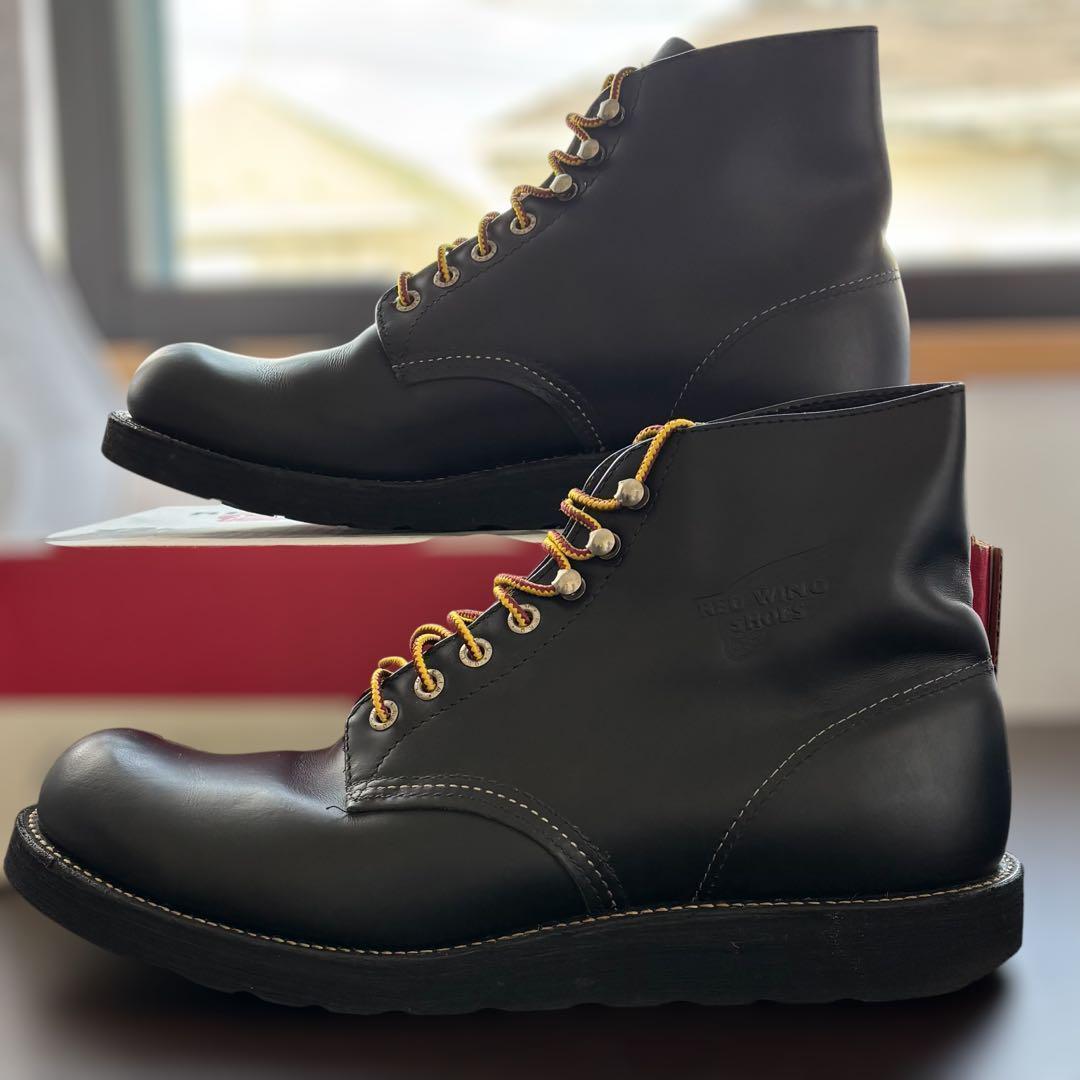 REDWING レッドウィング 6インチ クラシックラウンド ブラック 8165