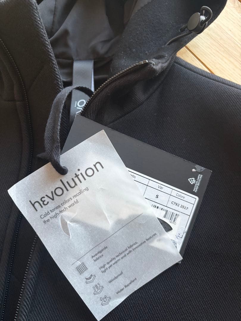 ※たか2　未使用　ウールダッフルコート MONOPOLI ブラック50