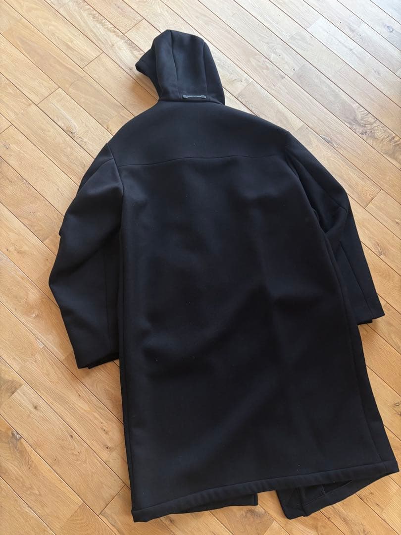 ※たか2　未使用　ウールダッフルコート MONOPOLI ブラック50