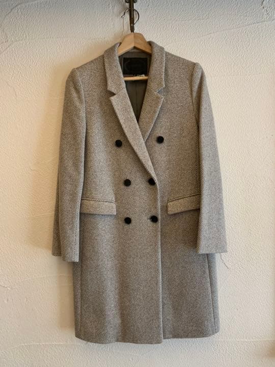 ツイードのチェスターコート 美品