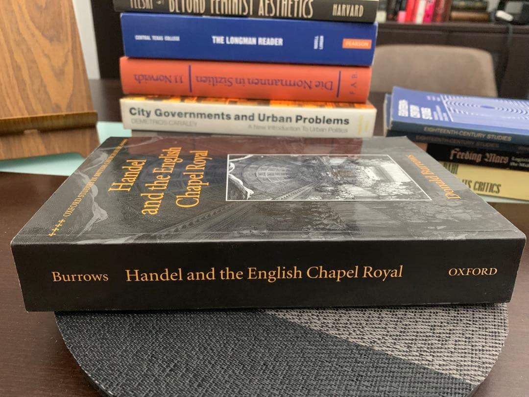 希少　Handel and the English Chapel 