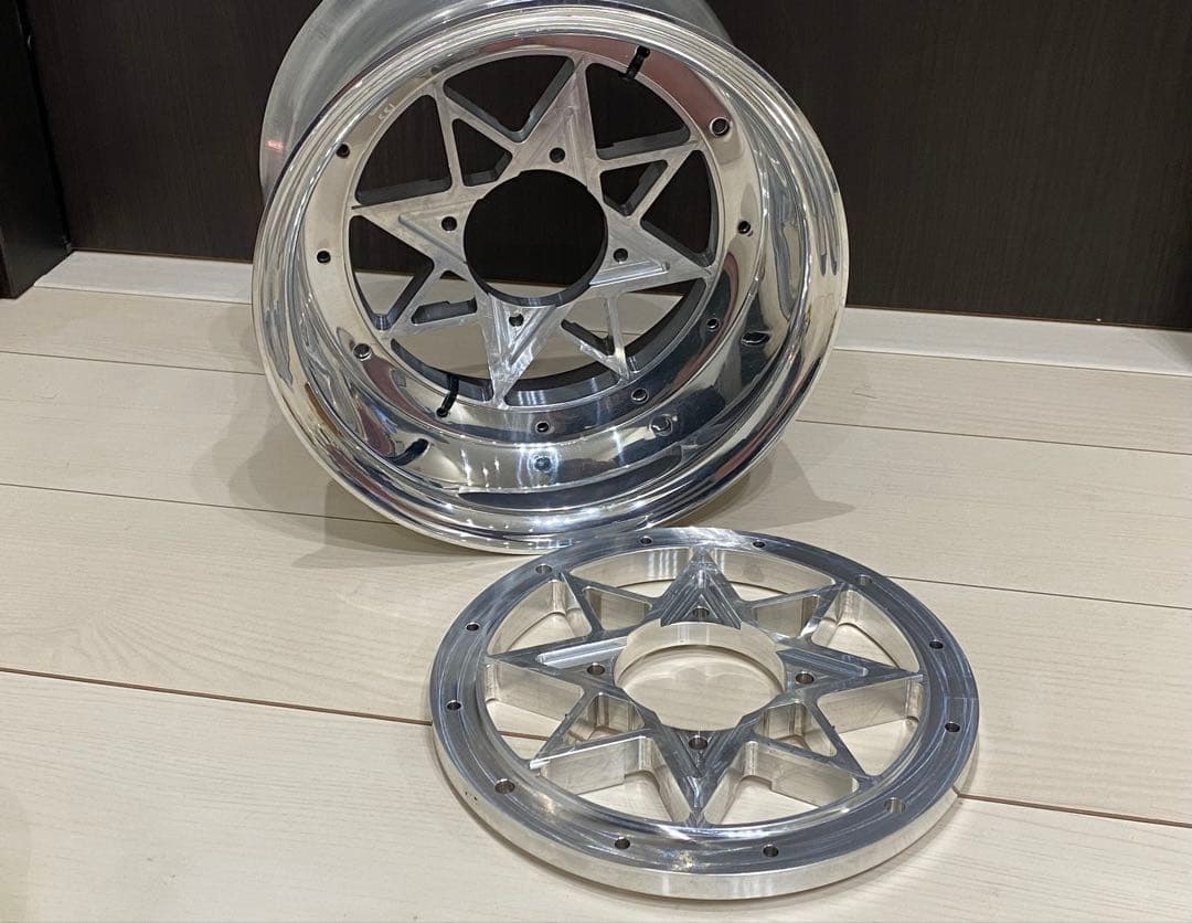 シャリー　ダックス　PWR製　センターディスク　2枚　モンキー　ゴリラ　ホイール