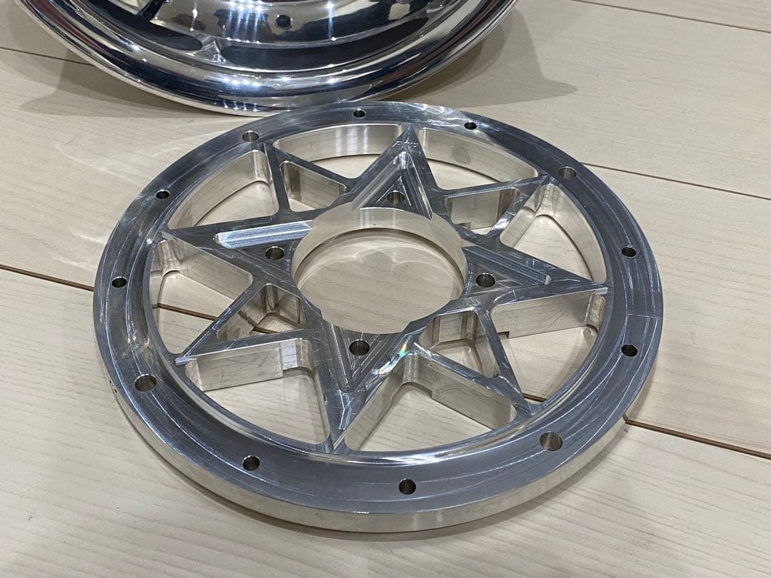 シャリー　ダックス　PWR製　センターディスク　2枚　モンキー　ゴリラ　ホイール