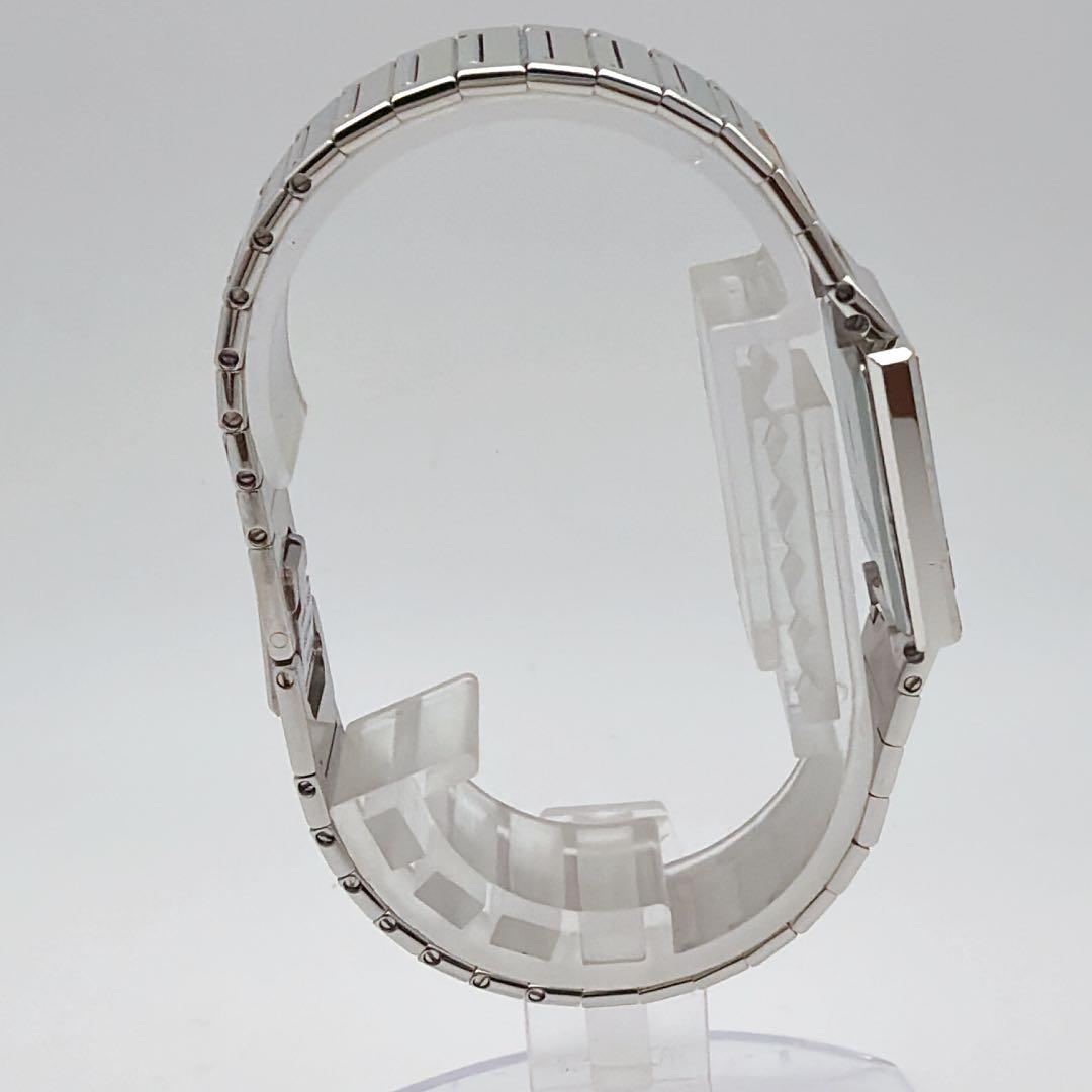 希少 イヴサンローラン YSL スクエア コンビカラー ビンテージ 腕時計