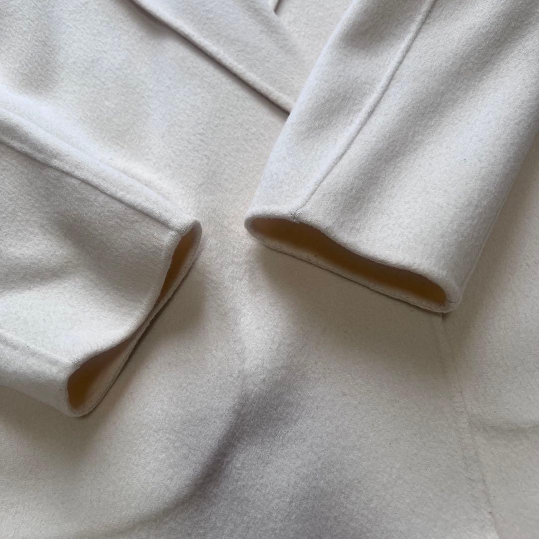 極美品 セオリー ダブルブレスト チェスターコート BOY.COAT カシミヤ