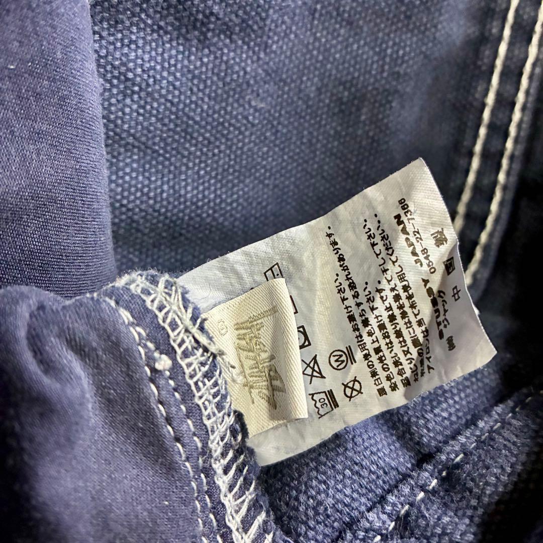 stussy ステューシー ダブルニーワークパンツ 32 ネイビー