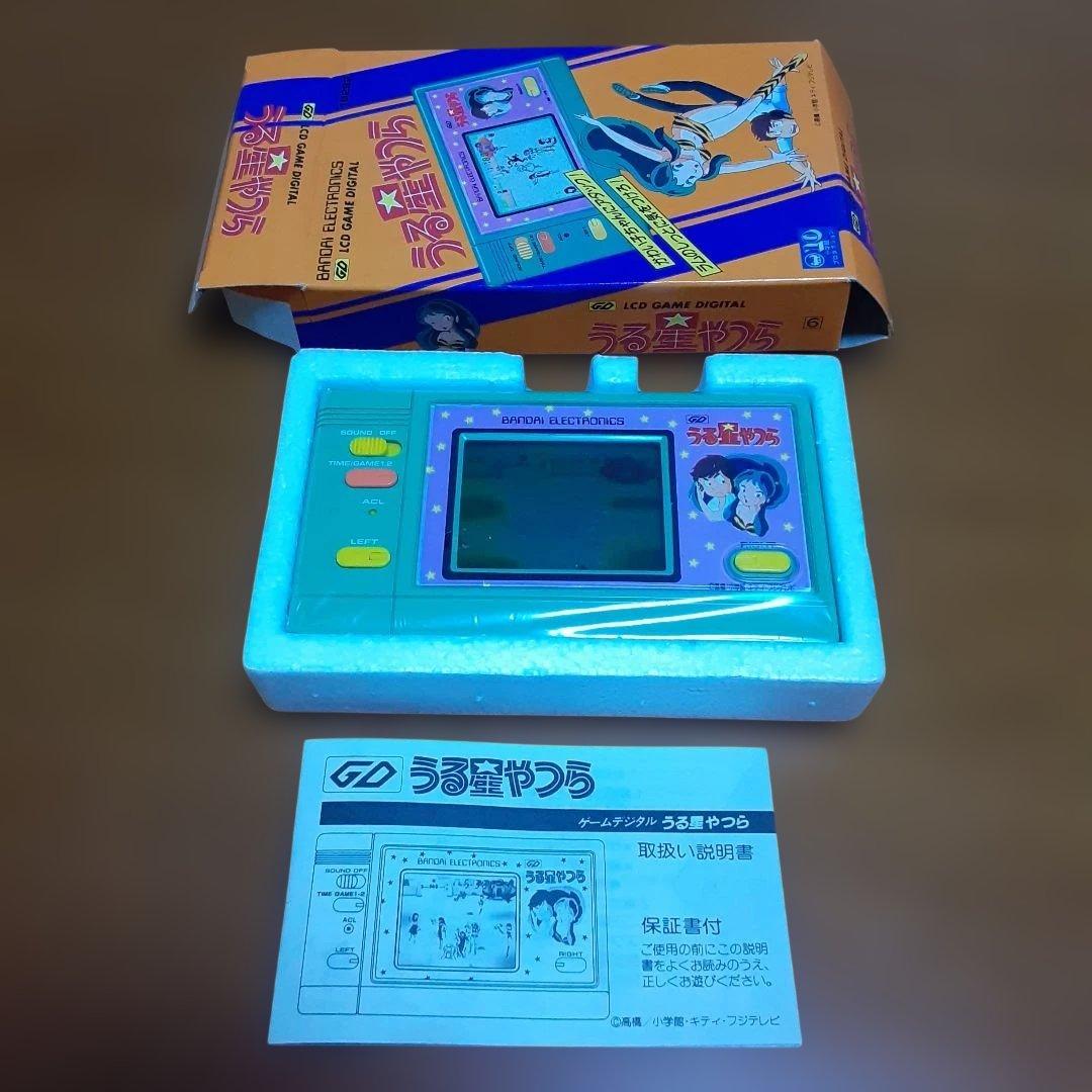 BANDAI うる星やつら LCDゲーム 美品