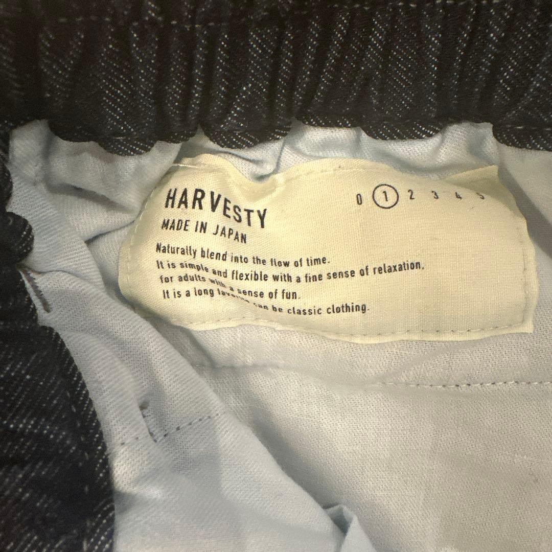 HARVESTY デニムサーカスパンツ