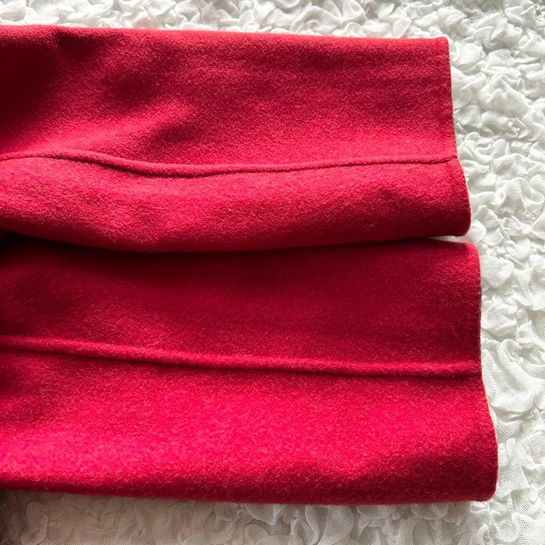 M'S GRACY エムズグレイシー　チェックｘ無地リバーシブルジャケット