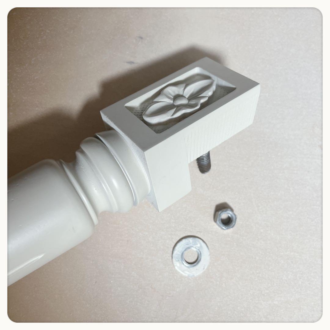 スェーデン　樺材　ホワイトティーテーブル　グスタフス様式