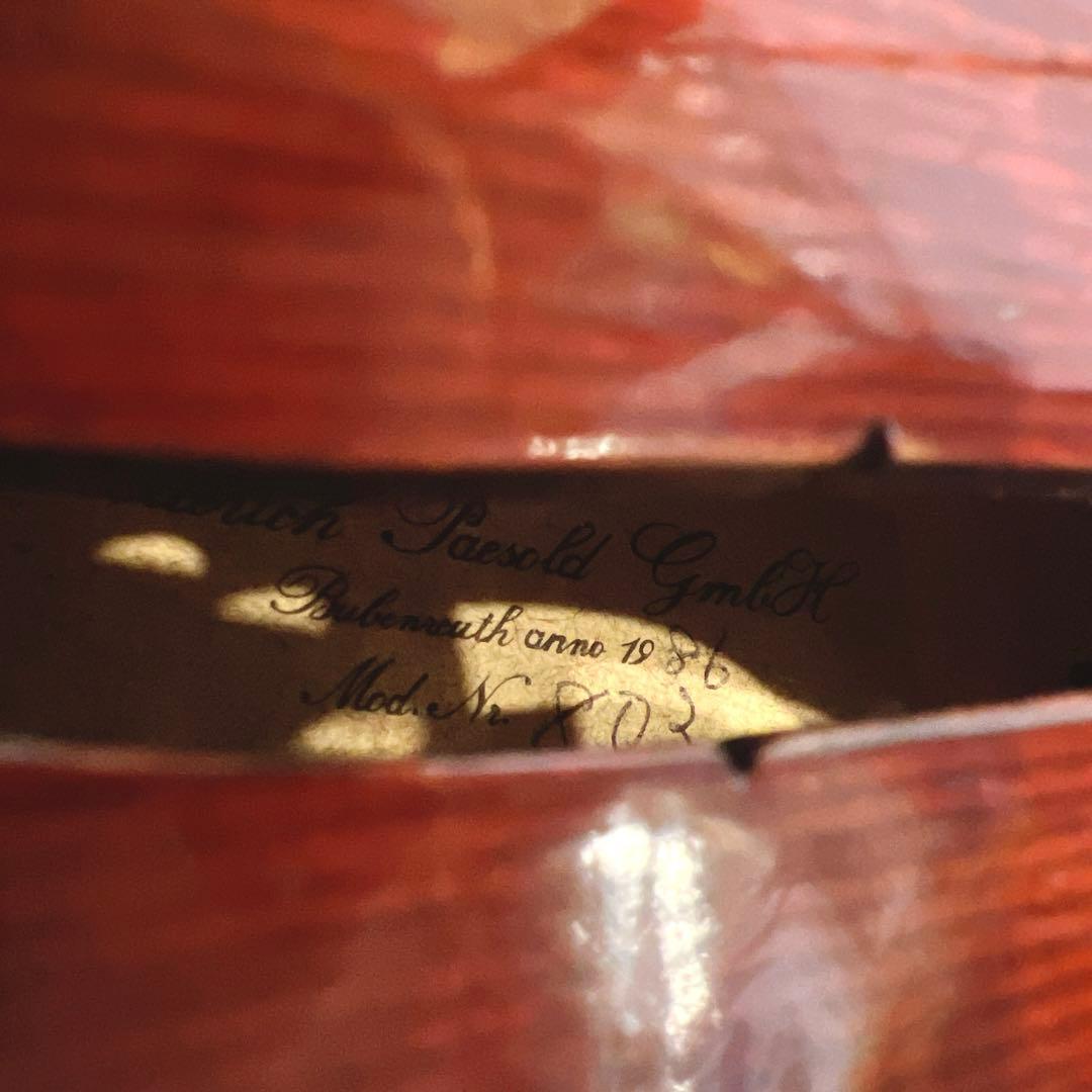 Roderich Paesold NO.803 4/4 虎杢1986年製