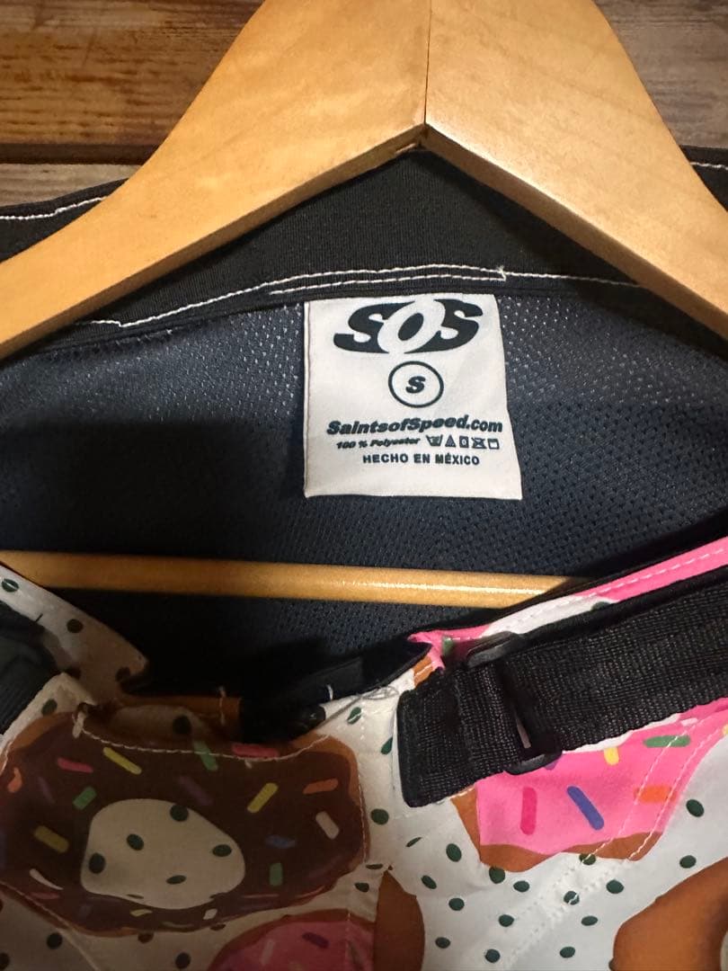 Saints of Speed ドーナツ柄 オフロードジャージ S