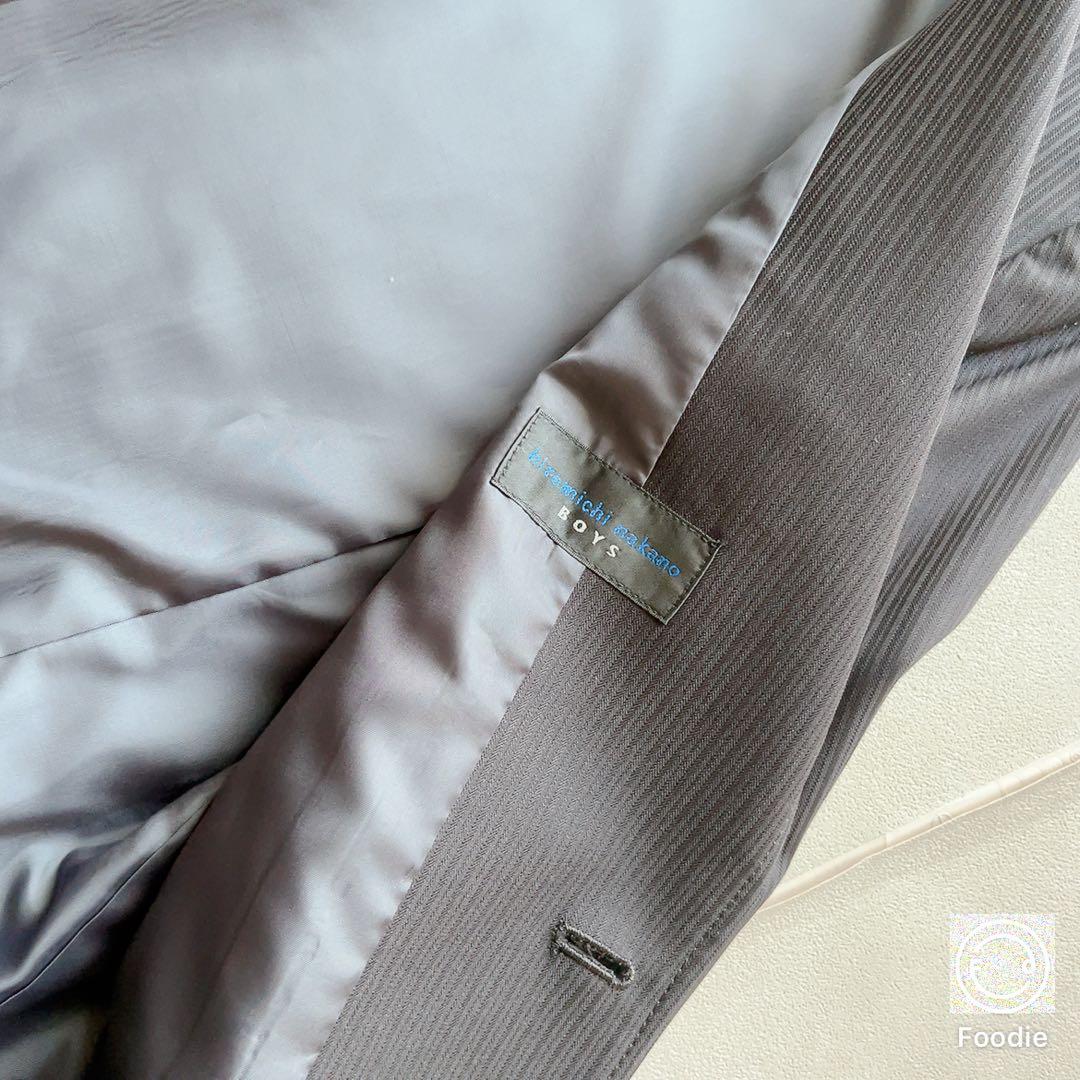 【訳あり、美品】4点セットフォーマルスーツ　165cm 卒服　卒業式 男の子 黒