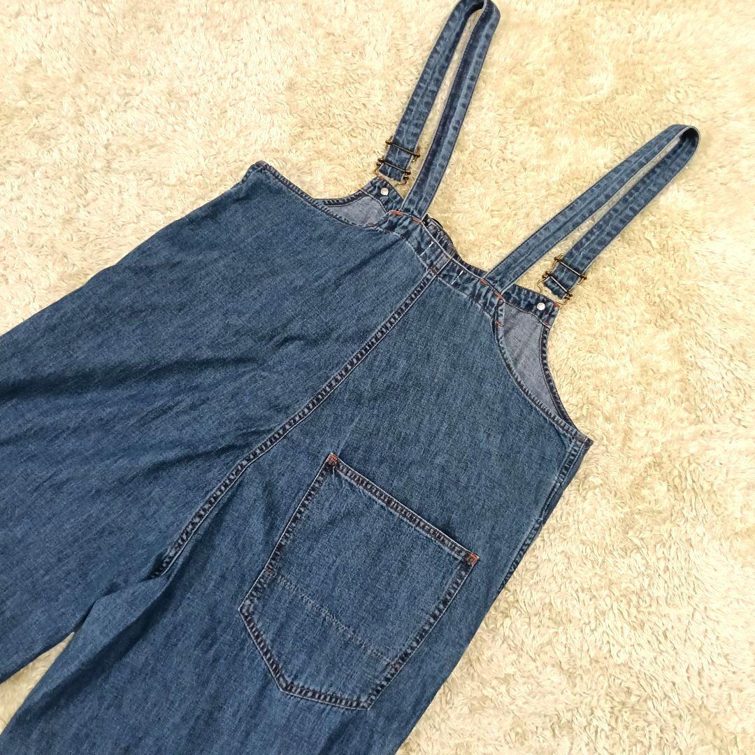 ♦最終♦新品タグ付き 157×woadblue デッキオーバーオール 24AW