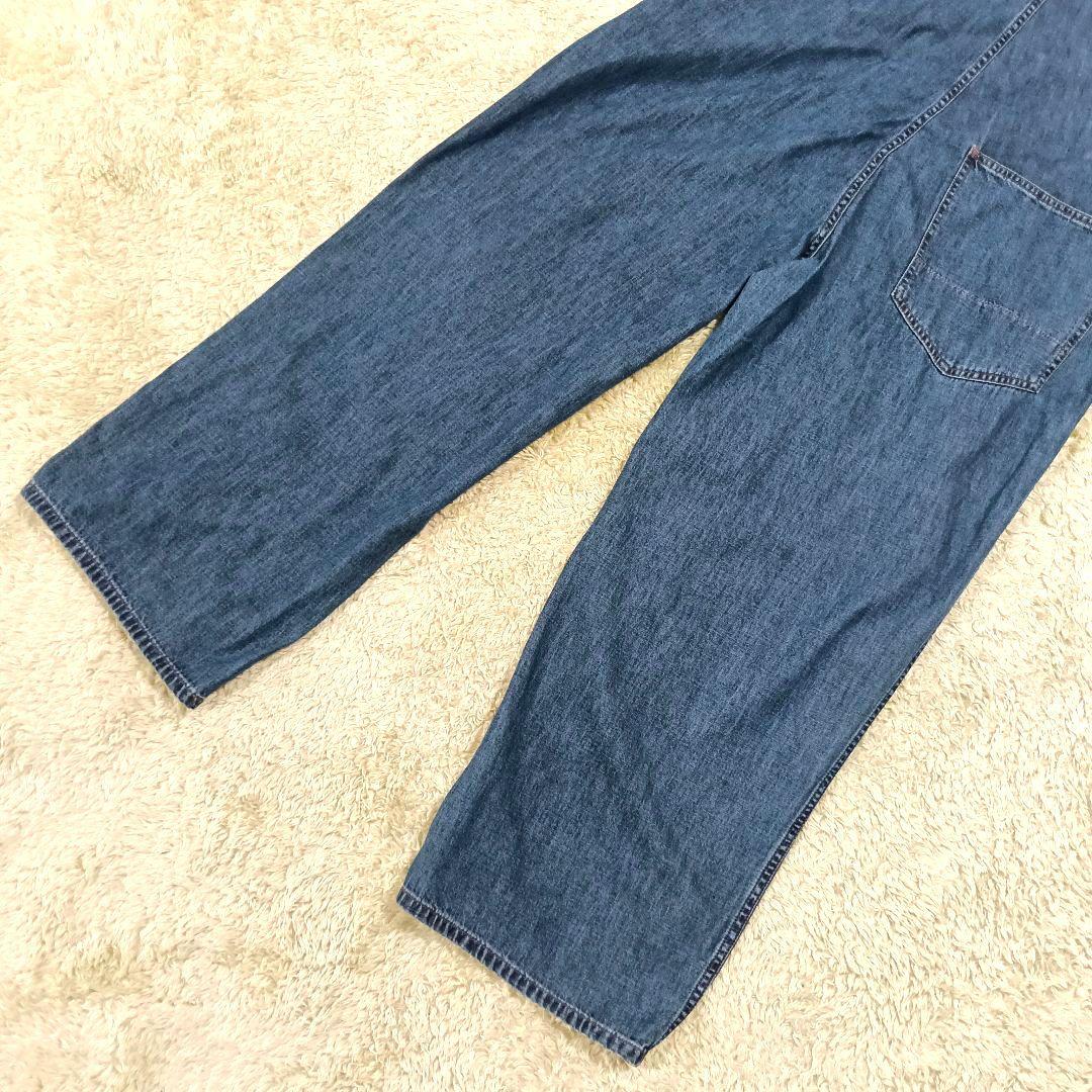 ♦最終♦新品タグ付き 157×woadblue デッキオーバーオール 24AW