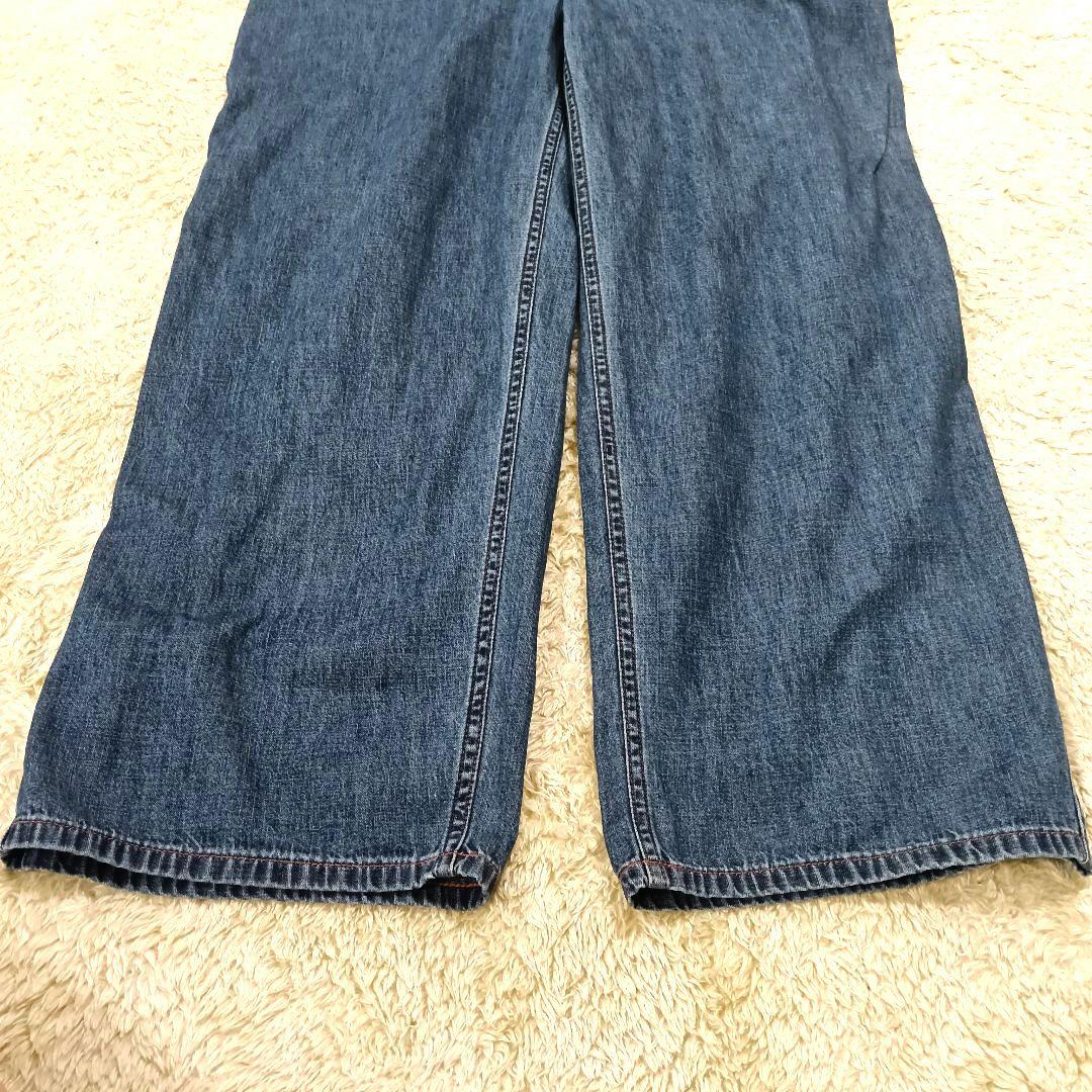 ♦最終♦新品タグ付き 157×woadblue デッキオーバーオール 24AW