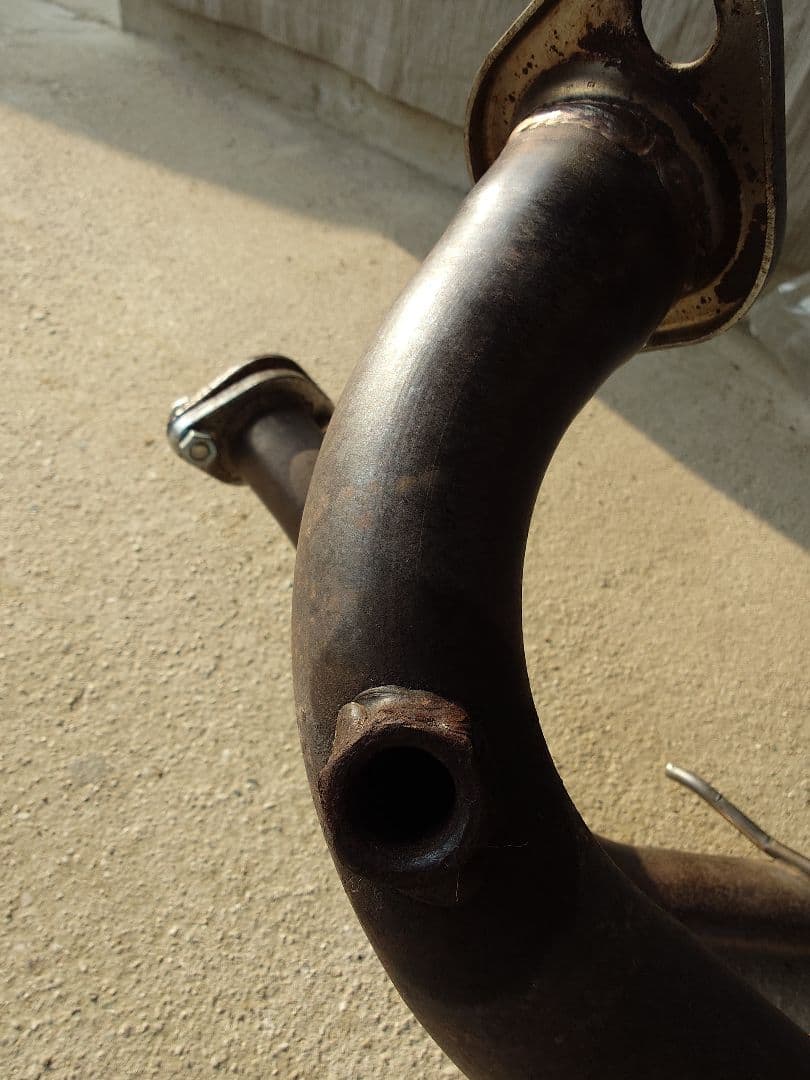 コペン　L880K フロント、センターパイプ