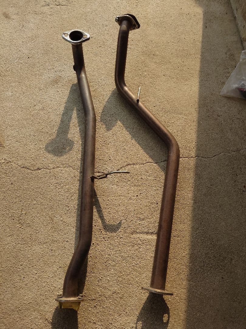 コペン　L880K フロント、センターパイプ