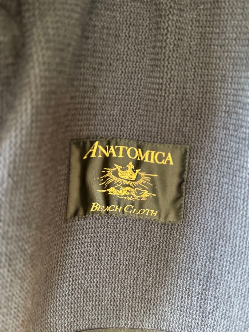 ジャケット・アウター ANATOMICA BEACH CLOTH PEA COAT / NAVY
