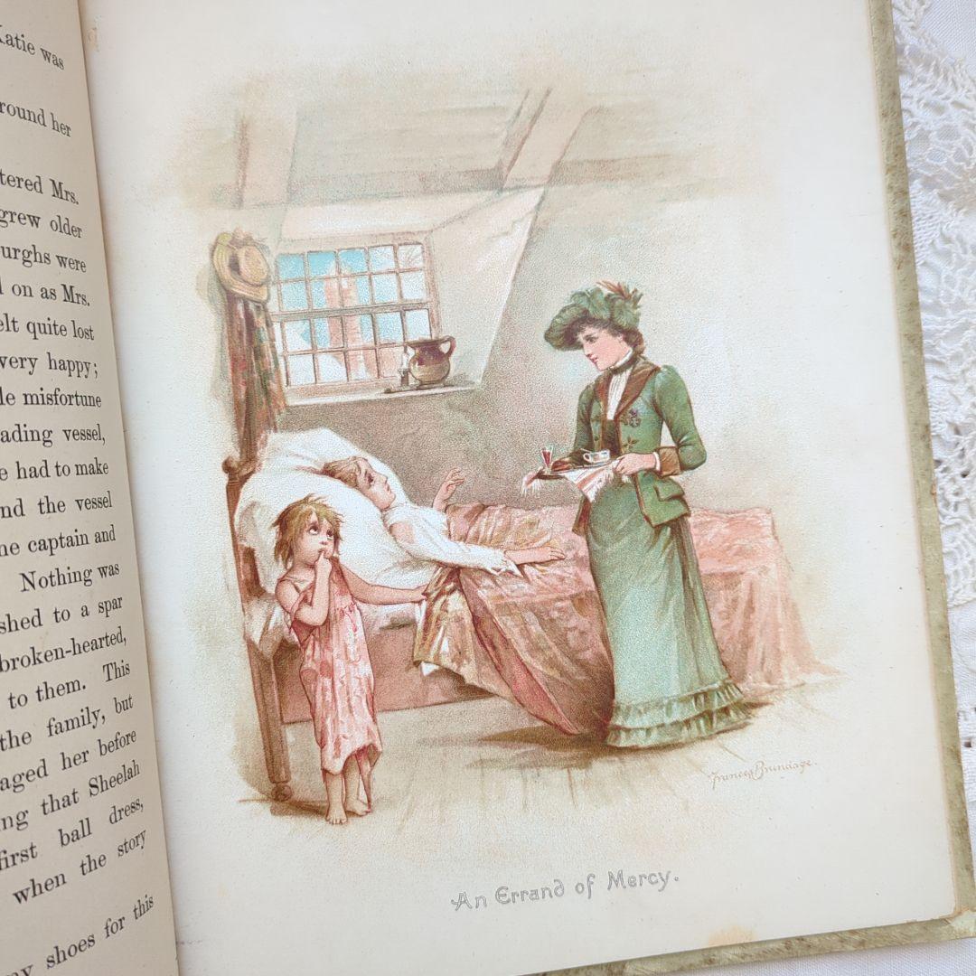 超稀少1896アンティーク絵本 洋書 古書 児童書 ヴィクトリアン ヴンテージ