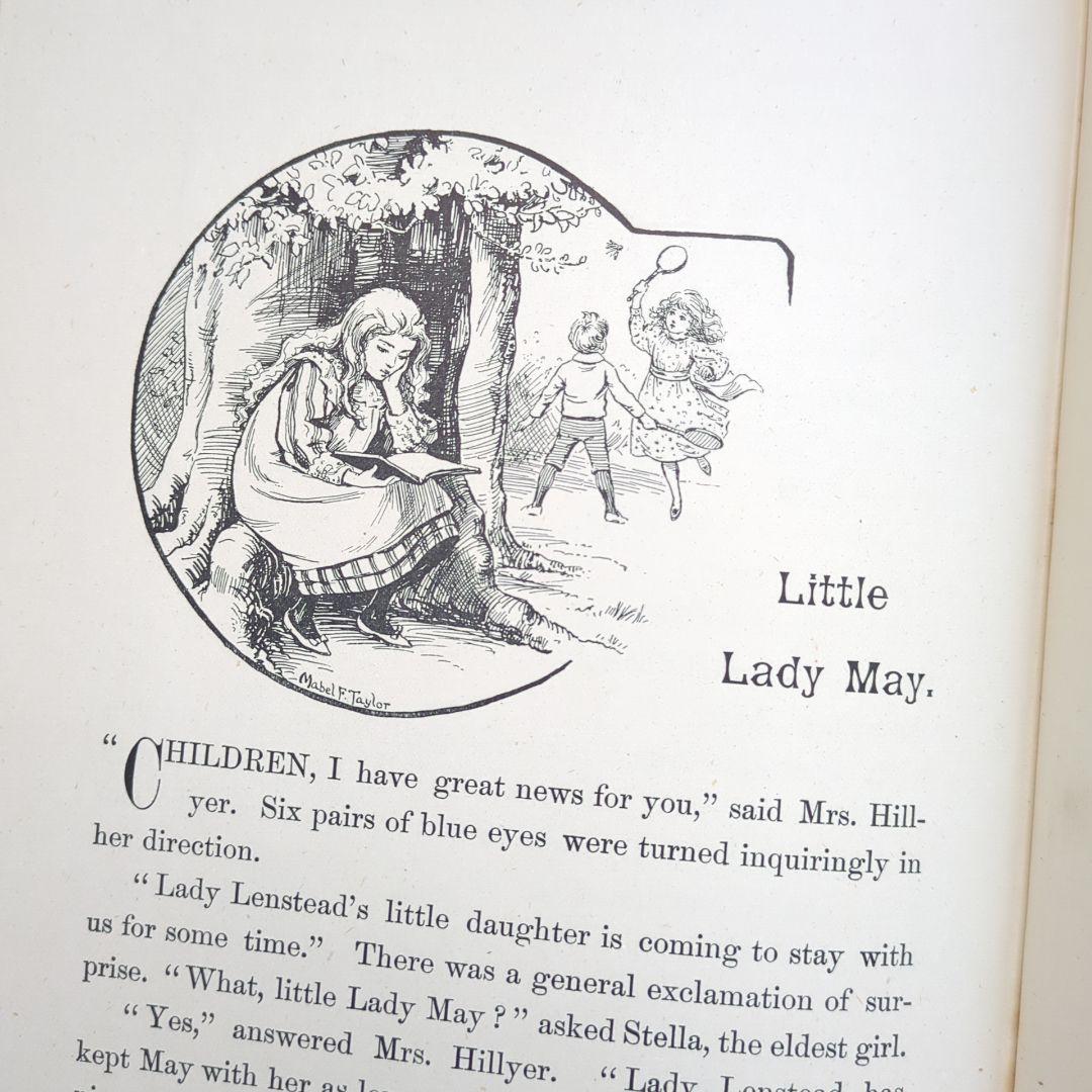 超稀少1896アンティーク絵本 洋書 古書 児童書 ヴィクトリアン ヴンテージ