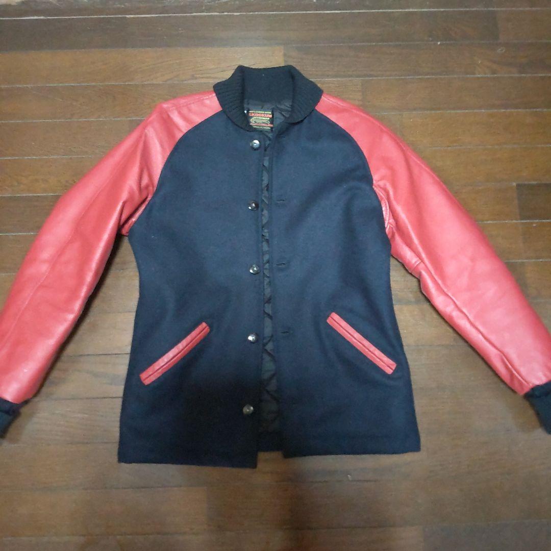 スクーカムスタジャン ネイビー×レッド36(最終値下げ)