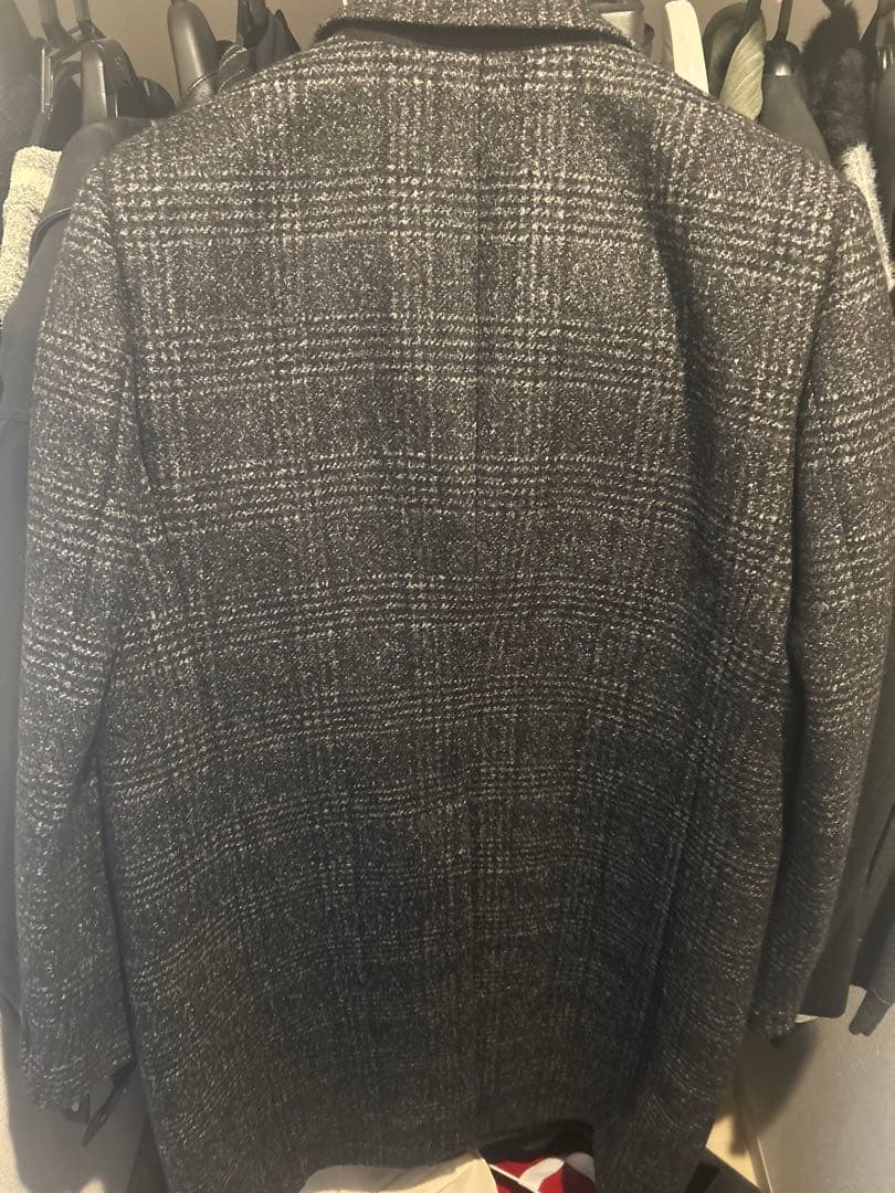 セリーヌ　プリンスオブウェールズ　クラシックコート　50