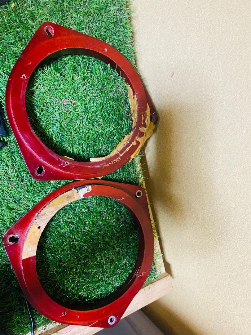 ALPINE ツィーター ブラック/ゴールド 2個