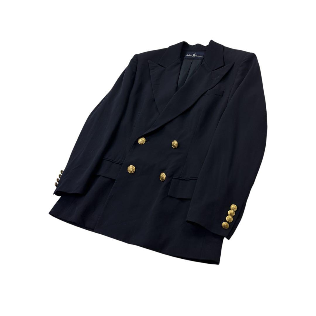 【レディース】Ralph Lauren ジャケット ダブル 紺 金ボタン