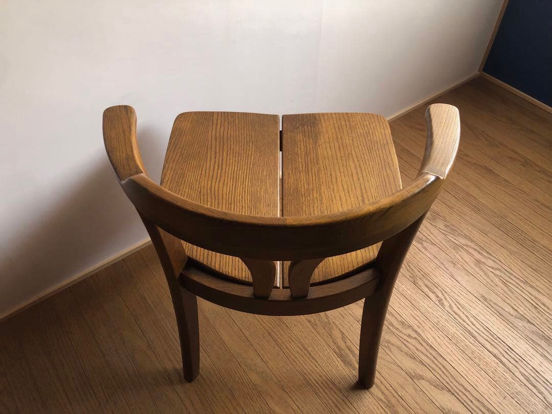 飛騨家具 浜本工芸 アームチェア② 肘掛け 安楽椅子 楢無垢材 民藝家具 古民家