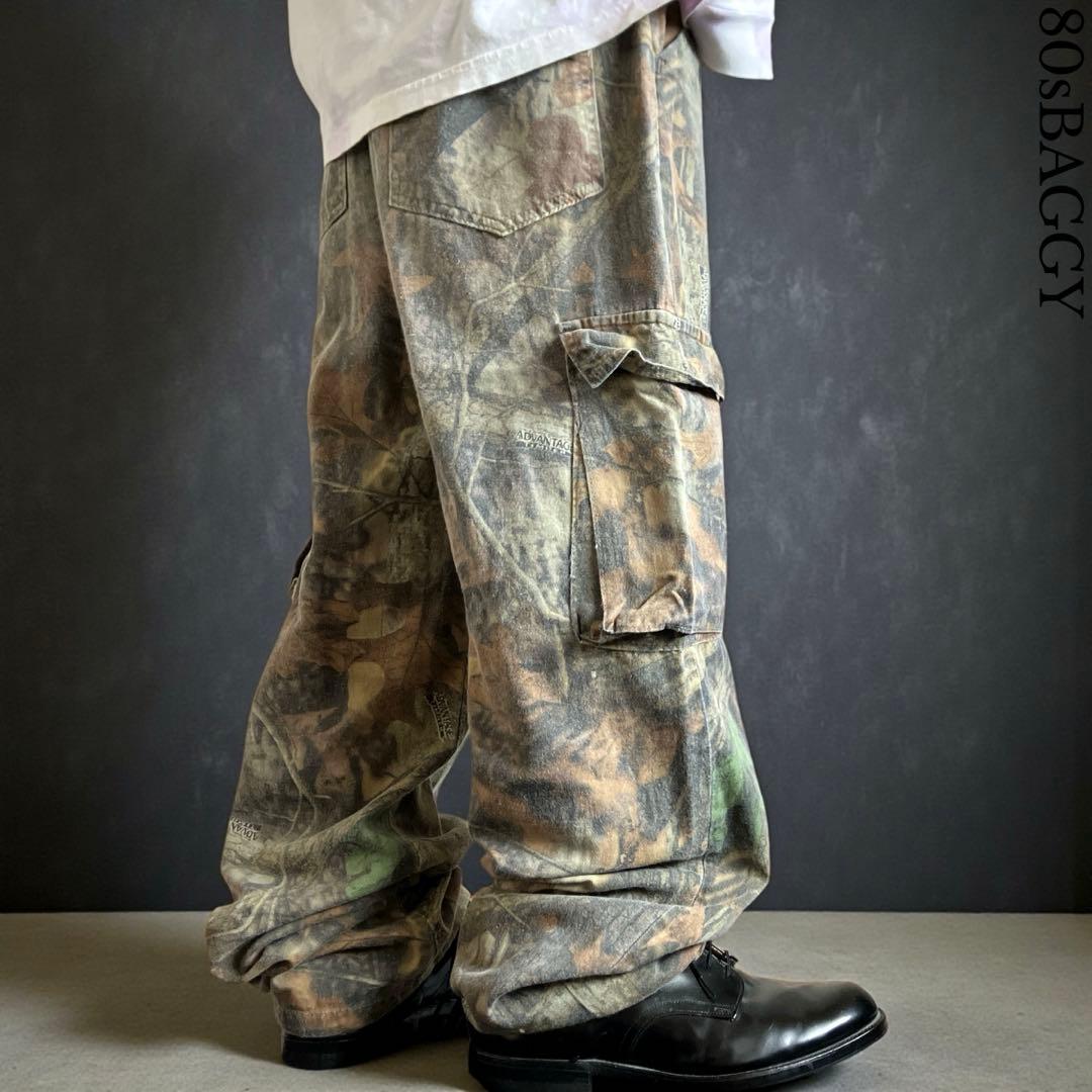 USA製80s極太 REDHEAD リアルツリー ヴィンテージ迷彩カーゴパンツ