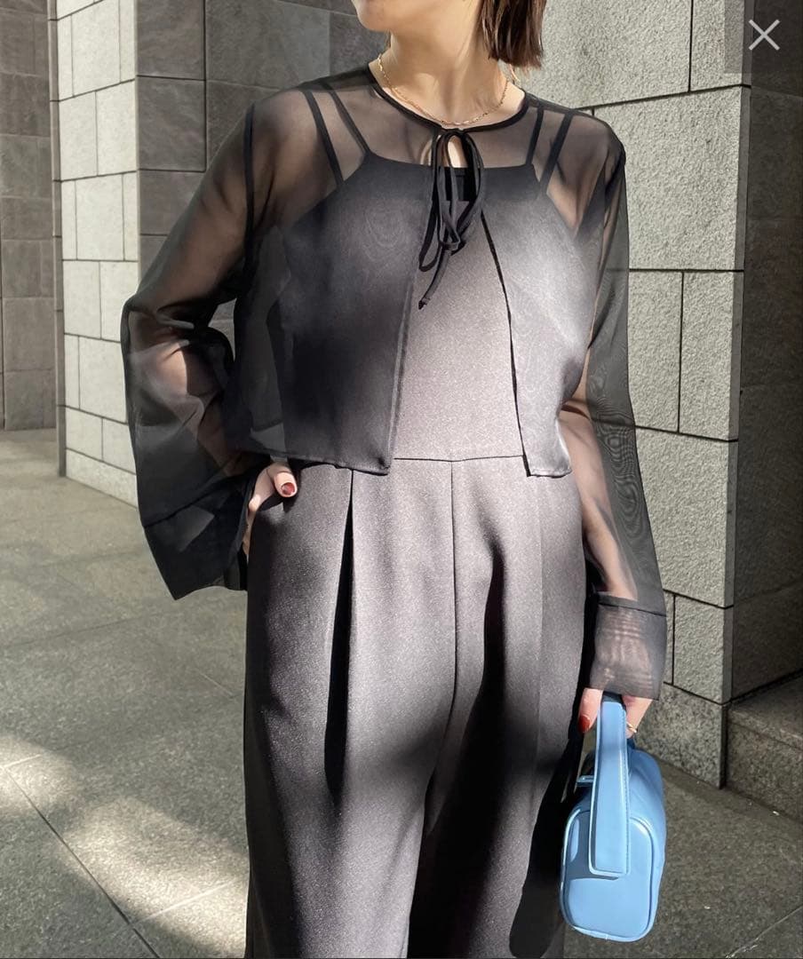 capricieux le'mage オーガンジーsetサロペット