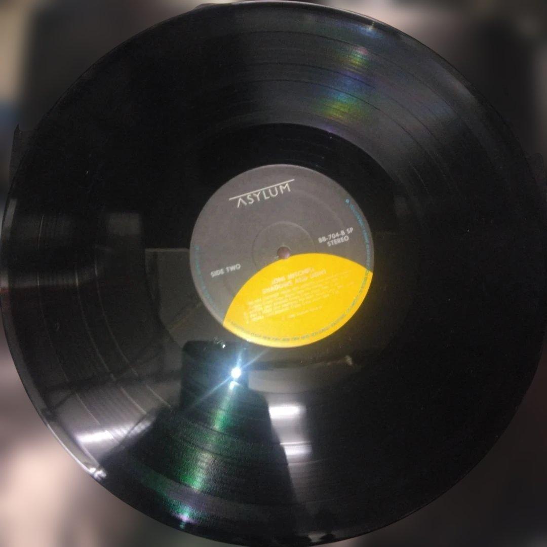 ['83年再発US盤2LP]ジョニミッチェル/シャドウズアンドライツ SPプレス