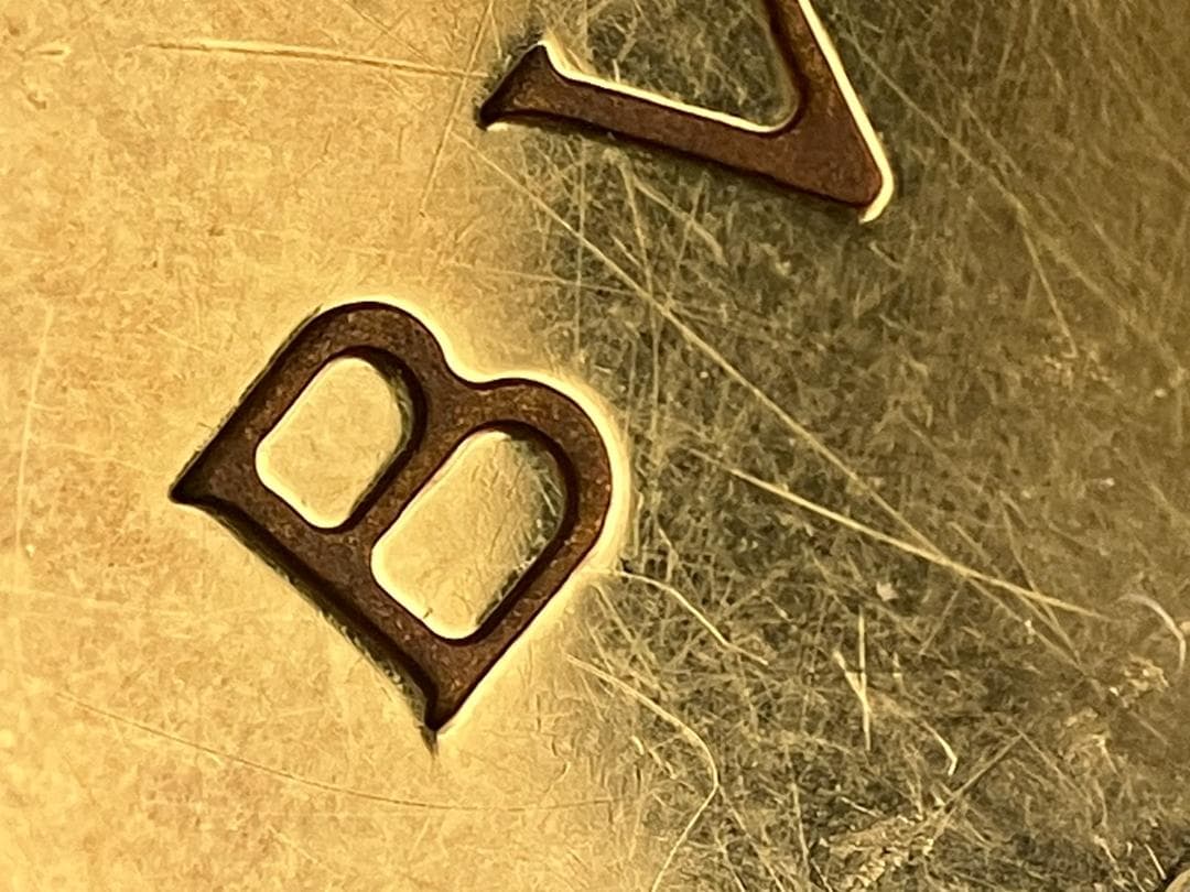 K18 ブルガリ　金無垢　マネークリップ 750刻印　希少　レア　16.8g