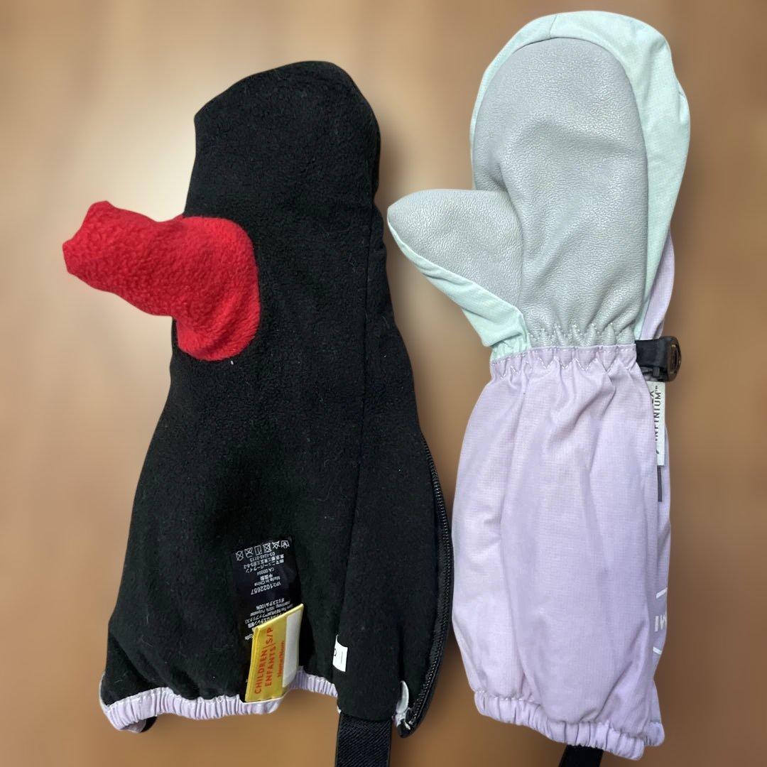 RÈSEÈDA 子ども　スキーウェア 上下セット100 ゴアテックス手袋