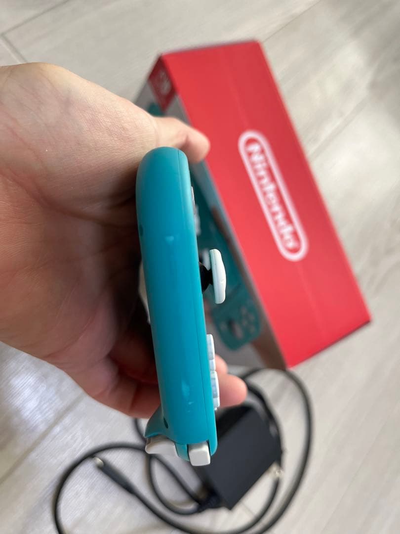 Nintendo Switch lite ターコイズ ACアダプター付【箱あり】