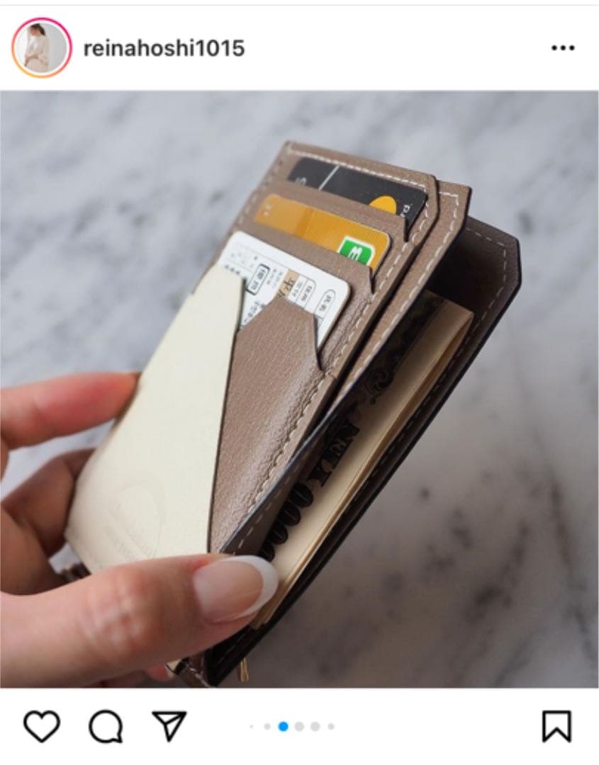 美品♡ ラルコバレーノ　スマートミニウォレット 星 玲奈さん愛用　完売品