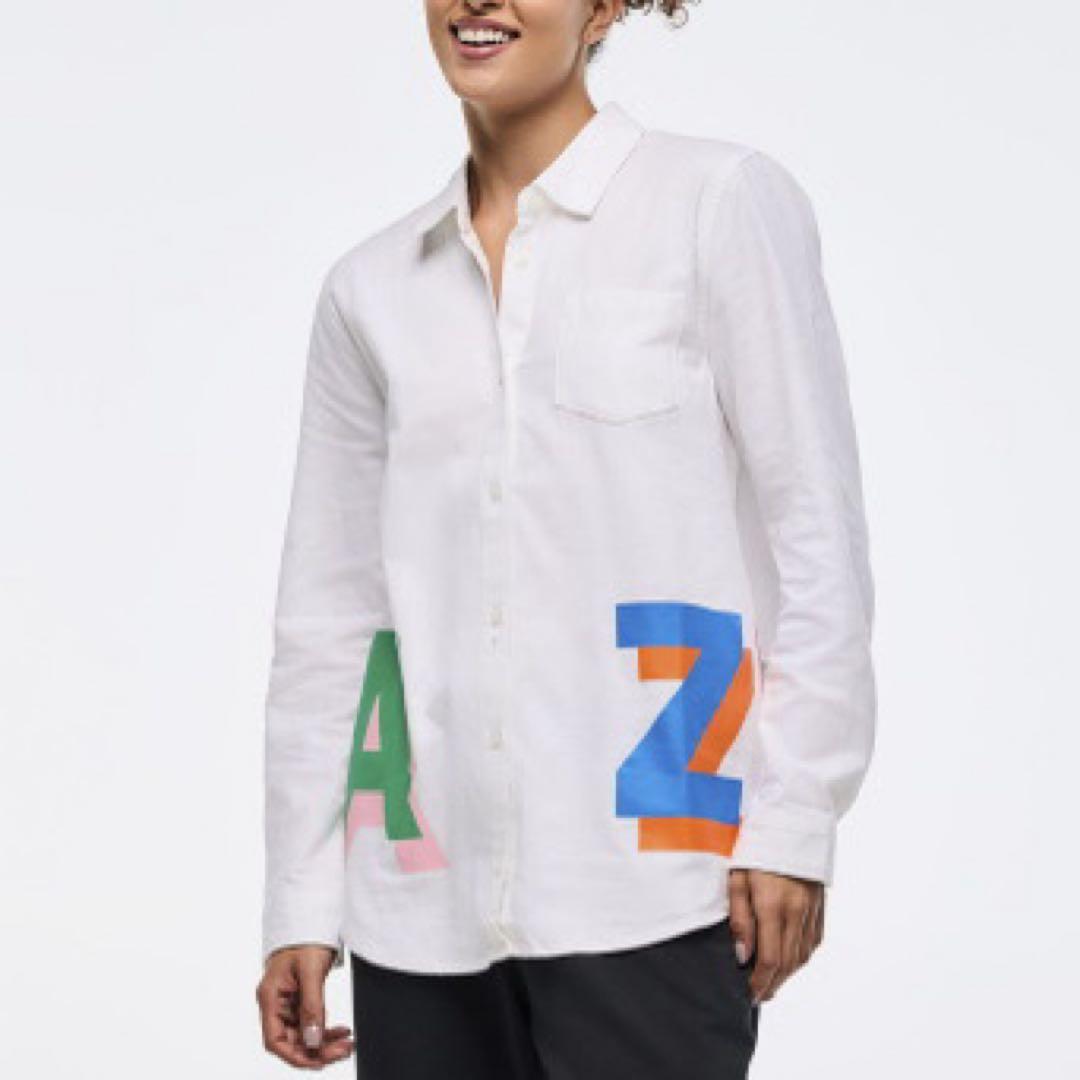 ZUMBA ズンバ正規品 Sサイズ カラフルボタンアップシャツ