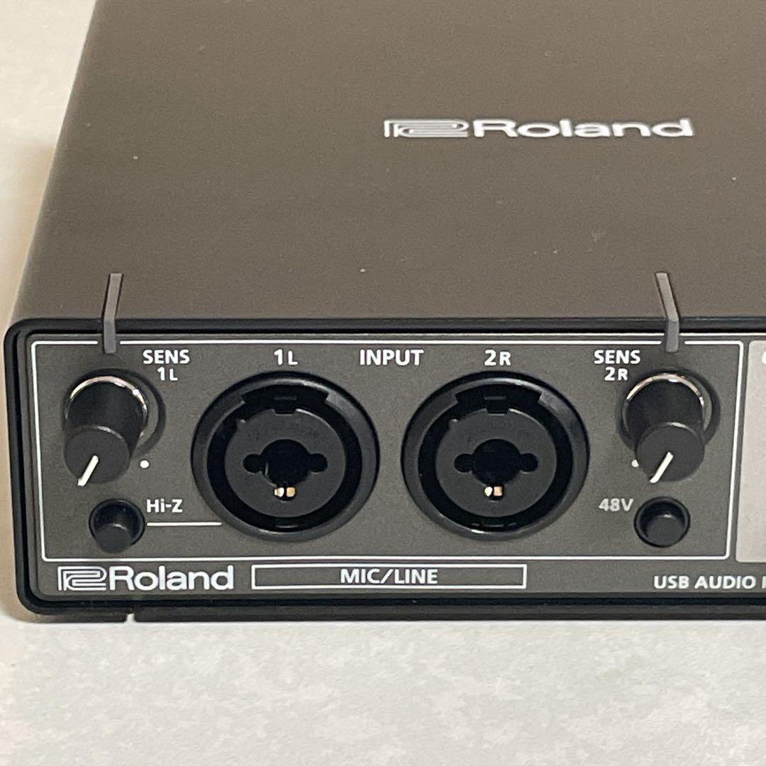 【ほぼ未使用】Roland Rubix22 オーディオインターフェイス 特典付