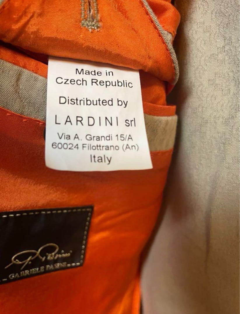 SIZE50 Gabriele Pasini ガブリエレパジーニ スリーピース