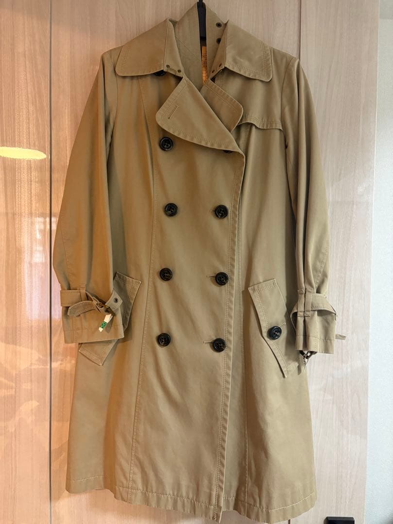 Burberryブルーレーベル　ベージュ トレンチコート